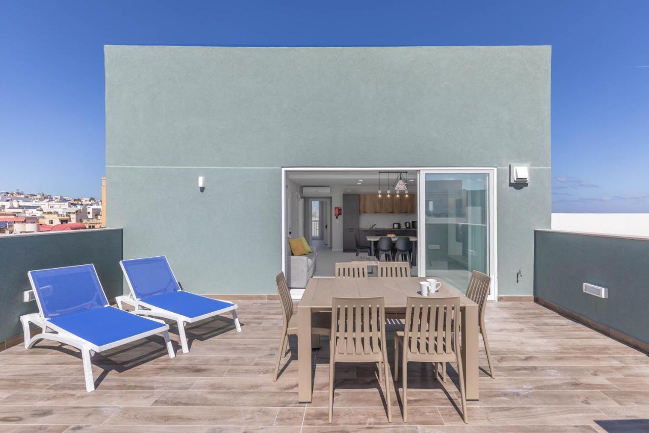 Unique Penthouse With Private Heated Jacuzzi, Close To Restaurants And Night Life Is-Swieqi Εξωτερικό φωτογραφία